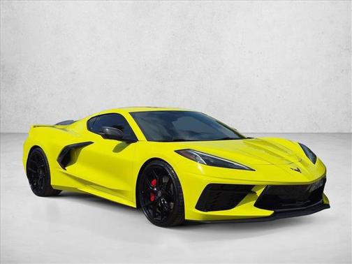 Accelerate Yellow Metallic 2023 Chevrolet Corvette Stingray w/1LT