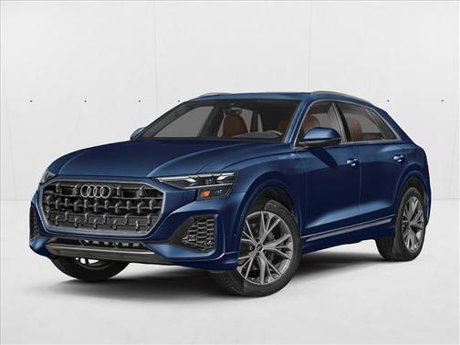 Waitomo Blue Metallic 2025 Audi Q8 55 Premium Plus