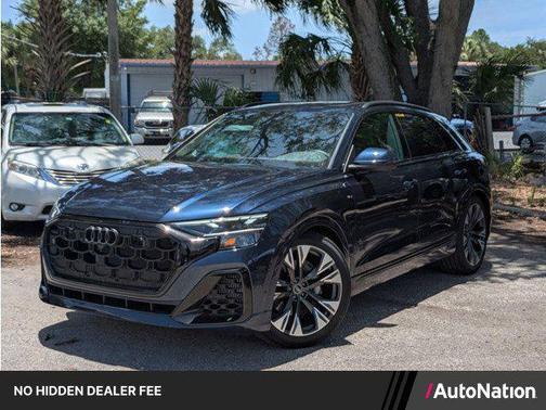 Waitomo Blue Metallic 2025 Audi Q8 55 Premium Plus