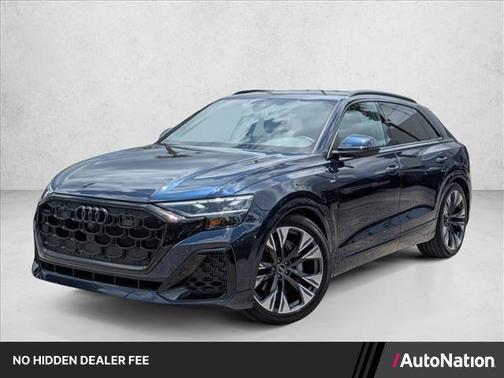 Waitomo Blue Metallic 2025 Audi Q8 55 Premium Plus