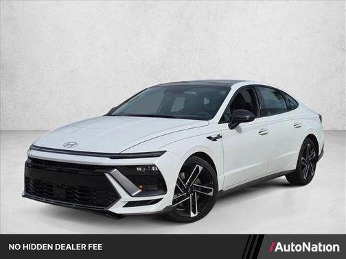 Serenity White 2025 Hyundai SONATA N Line