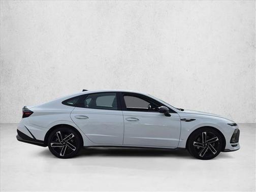 Serenity White 2025 Hyundai SONATA N Line