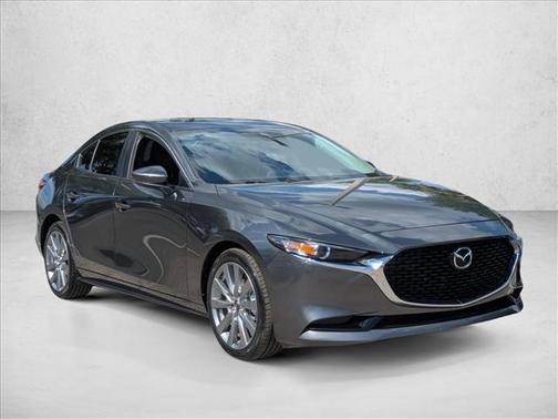 Machine Gray Metallic 2023 Mazda Mazda3 FWD w/Preferred Package