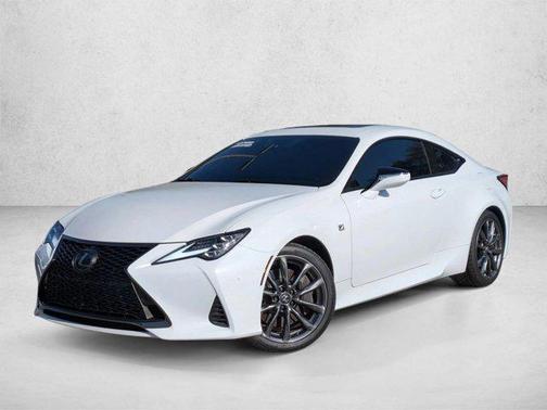 Ultra White 2021 Lexus RC 350 F Sport