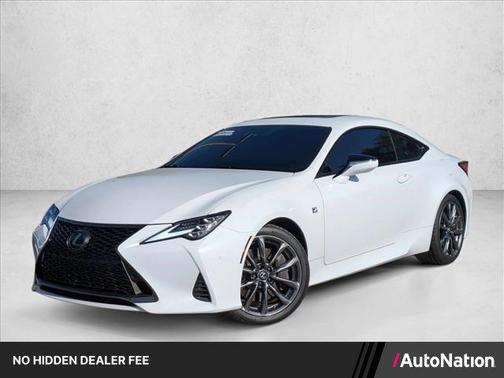 Ultra White 2021 Lexus RC 350 F Sport
