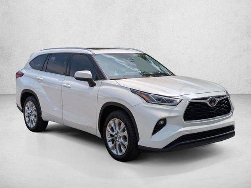 Blizzard Pearl 2021 Toyota Highlander Platinum