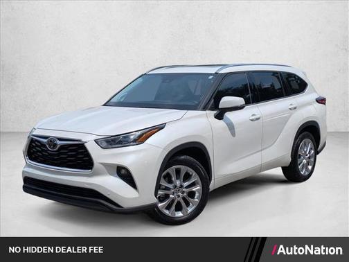 Blizzard Pearl 2021 Toyota Highlander Platinum