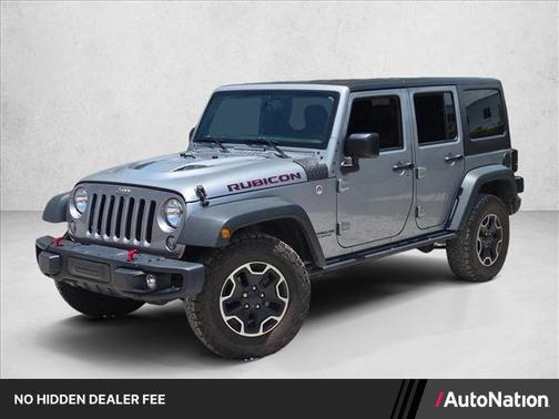 Billet Silver Metallic Clearcoat 2016 Jeep Wrangler Unlimited Rubicon
