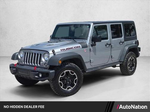 Billet Silver Metallic Clearcoat 2016 Jeep Wrangler Unlimited Rubicon
