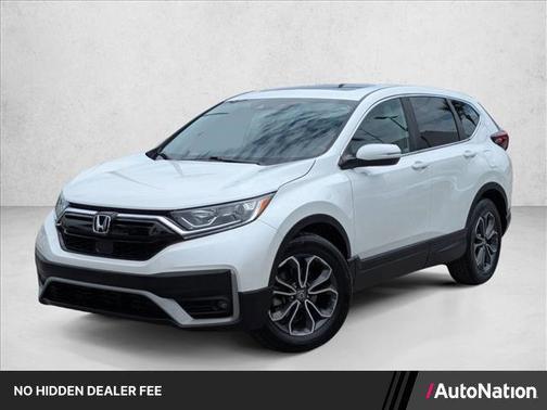 Platinum White Pearl 2020 Honda CR-V 2WD EX-L