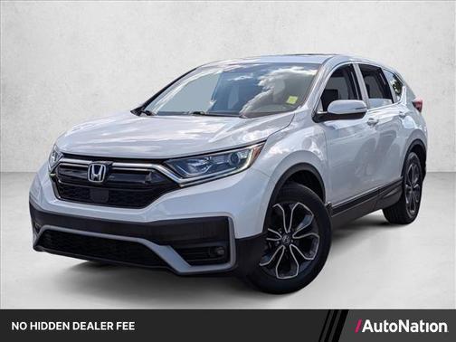 Platinum White Pearl 2020 Honda CR-V 2WD EX-L