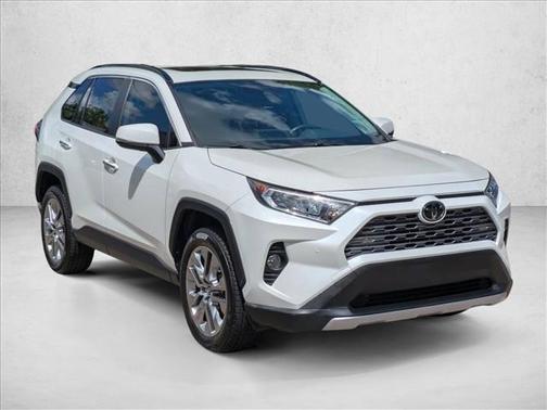 Blizzard Pearl 2020 Toyota RAV4 Limited