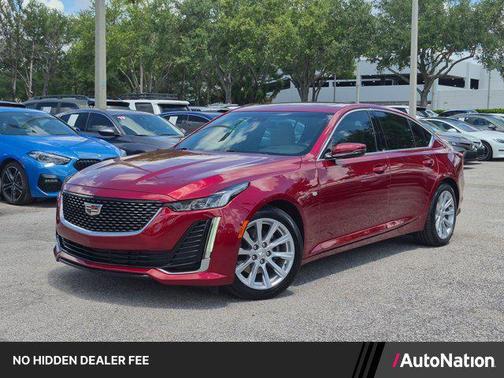 Radiant Red Tintcoat 2024 Cadillac CT5 Luxury