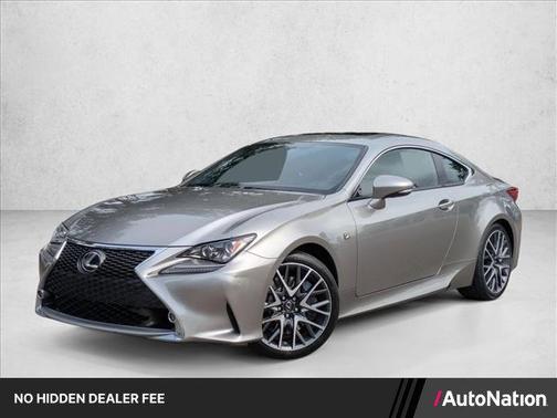 Atomic Silver 2016 Lexus RC 200t 2dr Cpe