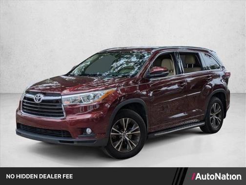 Ooh La La Rouge Mica 2016 Toyota Highlander XLE