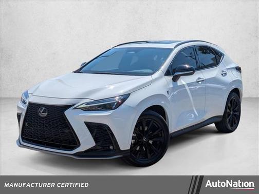 Ultra White 2024 Lexus NX 350 F SPORT Handling