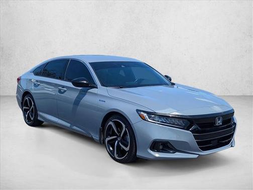Sonic Gray Pearl 2022 Honda Accord Hybrid Sport
