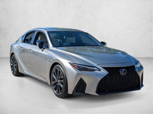 Atomic Silver 2021 Lexus IS 350 Base