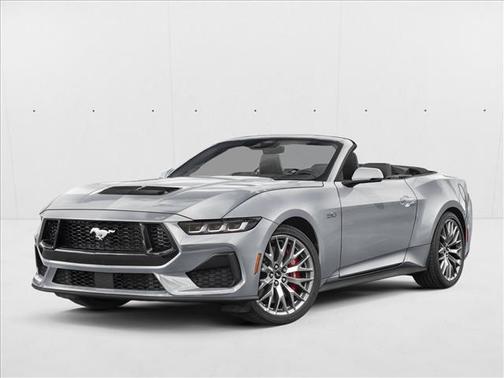 Iconic Silver Metallic 2025 Ford Mustang GT Premium