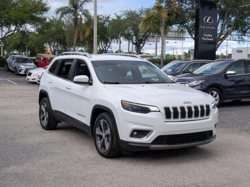 Bright White Clearcoat 2019 Jeep Cherokee Limited