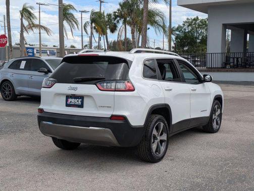 Bright White Clearcoat 2019 Jeep Cherokee Limited
