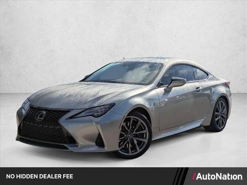 Atomic Silver 2020 Lexus RC 350 F Sport