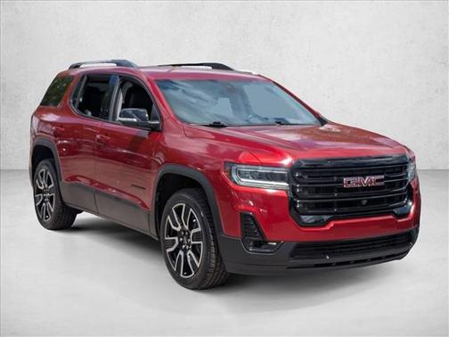 Cayenne Red Tintcoat 2021 GMC Acadia FWD SLT