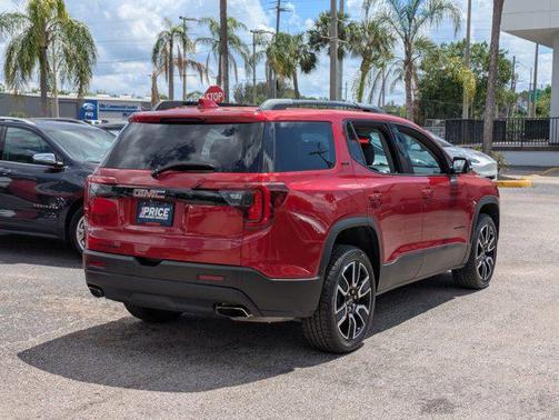 Cayenne Red Tintcoat 2021 GMC Acadia FWD SLT