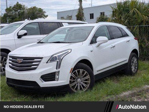 Crystal White Tricoat 2019 Cadillac XT5 Luxury