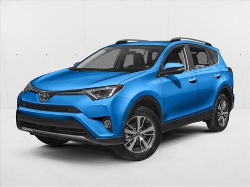 Blue 2018 Toyota RAV4 XLE