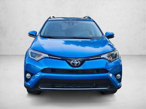 Blue 2018 Toyota RAV4 XLE