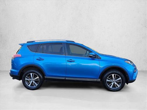 Blue 2018 Toyota RAV4 XLE
