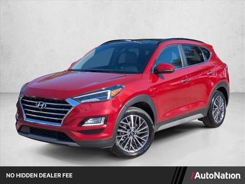 Red Crimson 2021 Hyundai TUCSON Ultimate