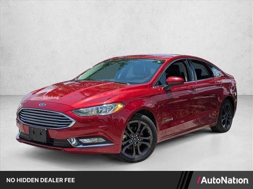 Ruby Red Metallic Tinted Clearcoat 2018 Ford Fusion Hybrid SE