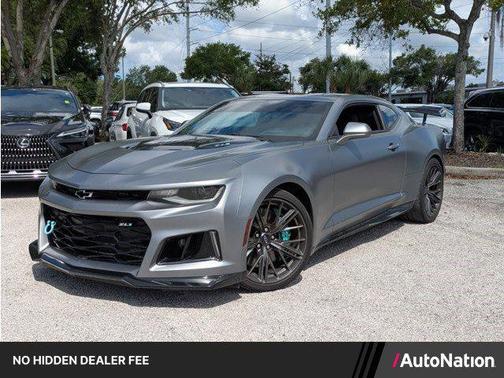 Satin Steel Metallic 2021 Chevrolet Camaro ZL1