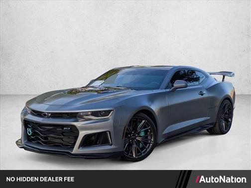 Satin Steel Metallic 2021 Chevrolet Camaro ZL1