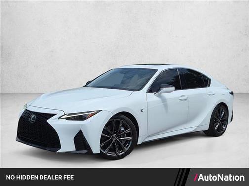 Ultra White 2022 Lexus IS 350 F Sport