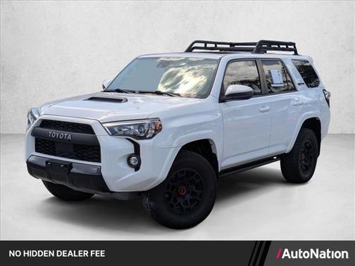 Super White 2021 Toyota 4Runner TRD Pro