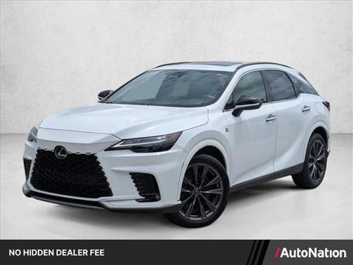 Ultra White 2023 Lexus RX 350 F SPORT Handling