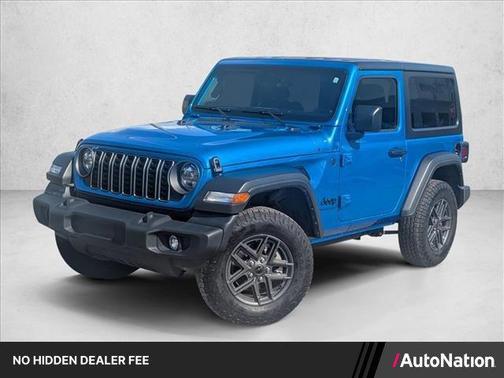 Hydro Blue Pearlcoat 2025 Jeep Wrangler Sport S