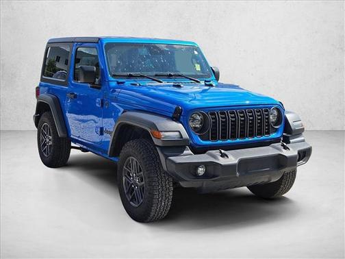 Hydro Blue Pearlcoat 2025 Jeep Wrangler Sport S