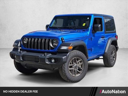 Hydro Blue Pearlcoat 2025 Jeep Wrangler Sport S
