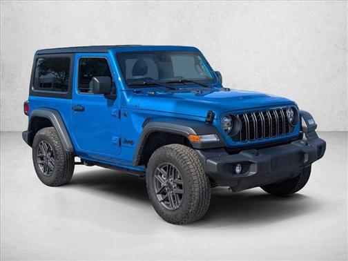 Hydro Blue Pearlcoat 2025 Jeep Wrangler Sport S
