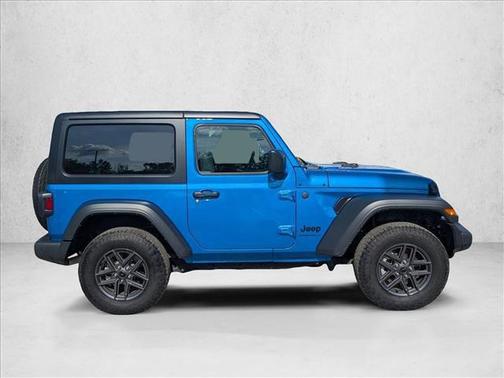 Hydro Blue Pearlcoat 2025 Jeep Wrangler Sport S