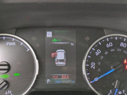 Super White 2019 Toyota RAV4 Hybrid LE