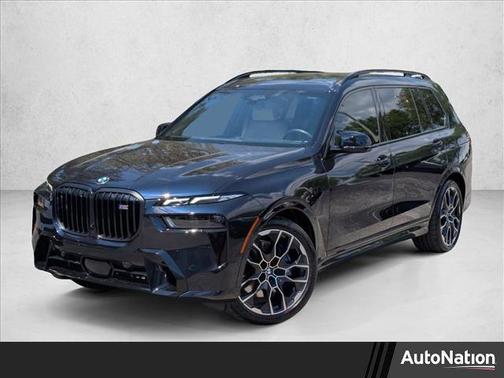 Carbon Black Metallic 2025 BMW X7 M60i