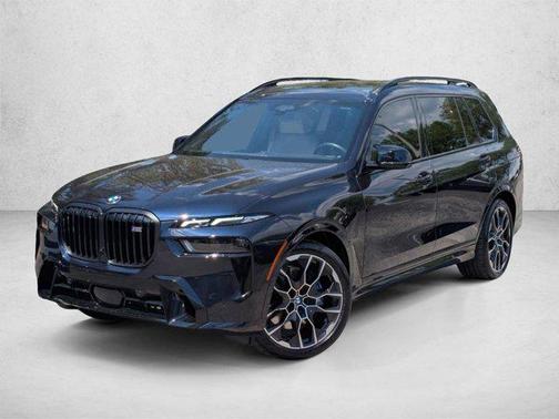 Carbon Black Metallic 2025 BMW X7 M60i