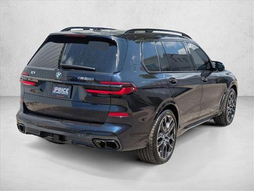 Carbon Black Metallic 2025 BMW X7 M60i