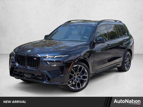 Carbon Black Metallic 2025 BMW X7 M60i