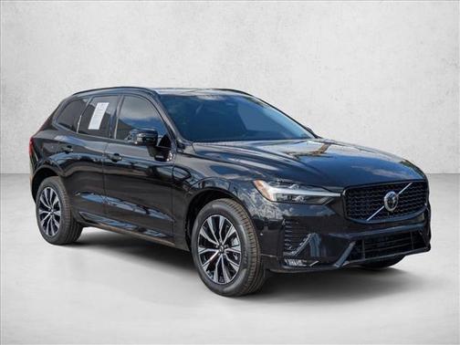 Onyx Black Metallic 2024 Volvo XC60 B5 Plus Dark Theme